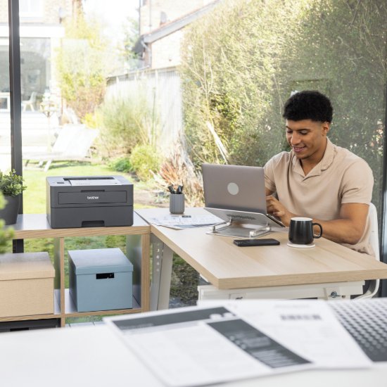 Multifunkcijski tiskalnik BROTHER HLL2442DW laser printer, 1200dpi, duplex, WiFi