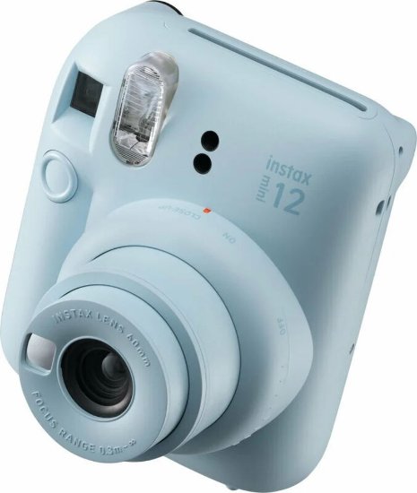 FUJIFILM instant fotoaparat Instax Mini 12, pastel blue