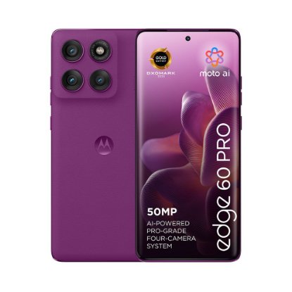 Mobilni telefon MOTOROLA Edge 60 Pro, 6,7", 8GB, 256GB, Android 15, vijoličen