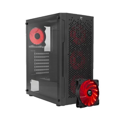 Kućište WHITE SHARK GCC-2302 Bullet + 4 Fan IMPULSE, ATX, prozor, bez napajanja