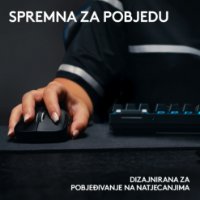 Tipkovnica LOGITECH G Pro X TKL LIGHTSPEED, mehanička, brezžična, RGB, črna