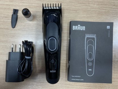 OPEN BOX - Aparat za šišanje BRAUN HC5310, 2 nastavka, 9 duljina, crni