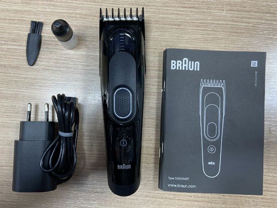 OPEN BOX - Aparat za šišanje BRAUN HC5310, 2 nastavka, 9 duljina, crni