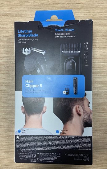 OPEN BOX - Aparat za šišanje BRAUN HC5310, 2 nastavka, 9 duljina, crni