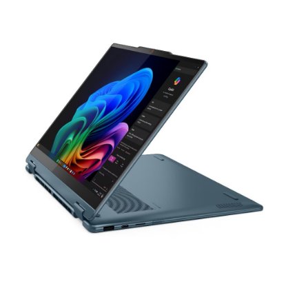 Prenosnik LENOVO Yoga 7 2-u-1 83JR0020SC / Ryzen AI 7 350, 32 GB, 1 TB SSD, AMD Radeon grafika, 14” 2,8K 120 Hz OLED zaslon na dotik, Windows 11, modri.