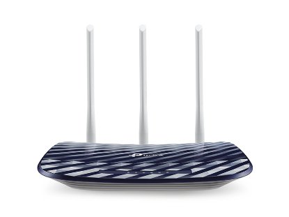 Usmerjevalnik TP-LINK AC750, 802.11a/b/g/n/ac, Dvojni pas Gigabit Archer C20, 2 zunanji anteni, 4x LAN 10/100 + 1x WAN 10/100, USB 2.0, brezžični