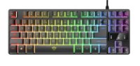 Tipkovnica TRUST GXT 833 Thado TKL Illuminated Gaming Keyboard, črna, USB