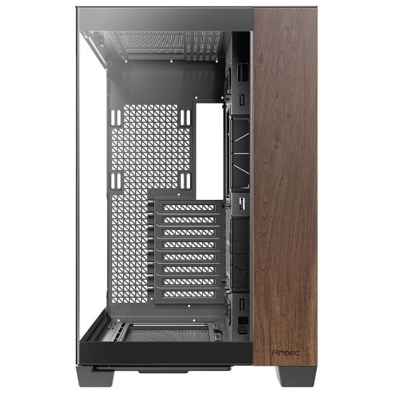 Ohišje ANTEC C8 Wood, Full Tower, E-ATX, črno, bez napajalnika
