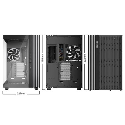 Ohišje BE QUIET Light Base 900 FX, E-ATX, črno, bez napajalnika