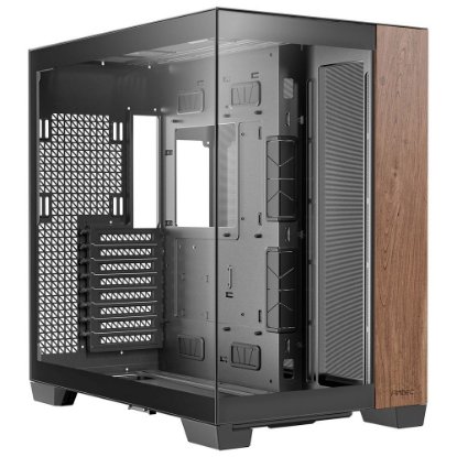 Ohišje ANTEC C8 Wood, Full Tower, E-ATX, črno, bez napajalnika