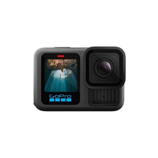 Športna digitalna kamera GOPRO HERO 13 Black Accesories bundle, 5.3K60/4K120/2.7K240, 27MP, Touchscreen, Voice Control, HyperSmooth 6.0