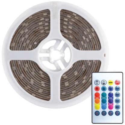 LED trak HOME LS 5000SOUND, RGB, daljinski upravljalnik, mikrofon, 5m