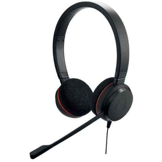 Slušalice JABRA Evolve 20 UC, on-ear, Stereo, USB-C, crne