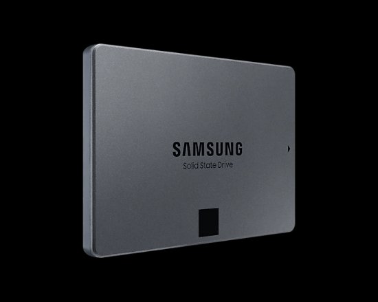 SSD 2TB SAMSUNG 870 QVO Basic, MZ-77Q2T0BW, SATA 3, 2.5", 560/530 MB/s