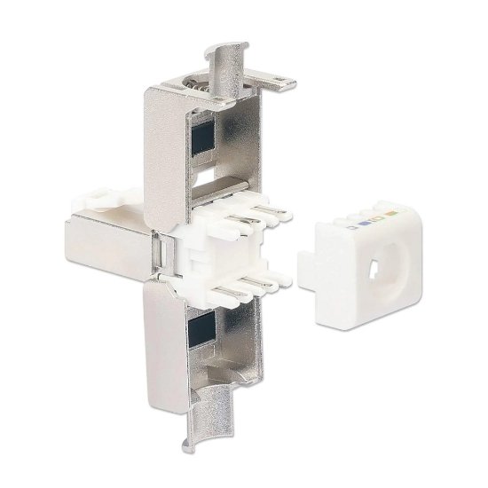 UTP konektor INTELLINET RJ45 CAT5/6a, modularni, shielded, brez orodja – kos
