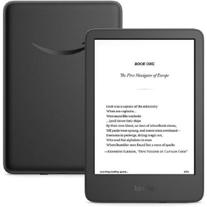 E-Book Reader AMAZON Kindle Paperwhite, 11.gen, no Ad, 7", 16GB, Bluetooth, crni