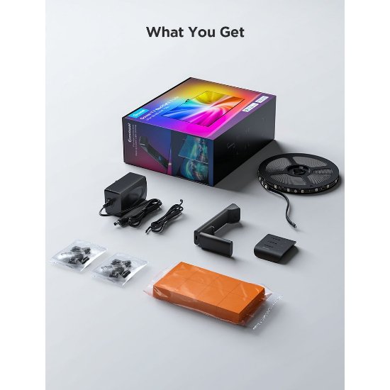 LED trak GOVEE Envisual TV Backlight 3 Lite, za TV 75-85"