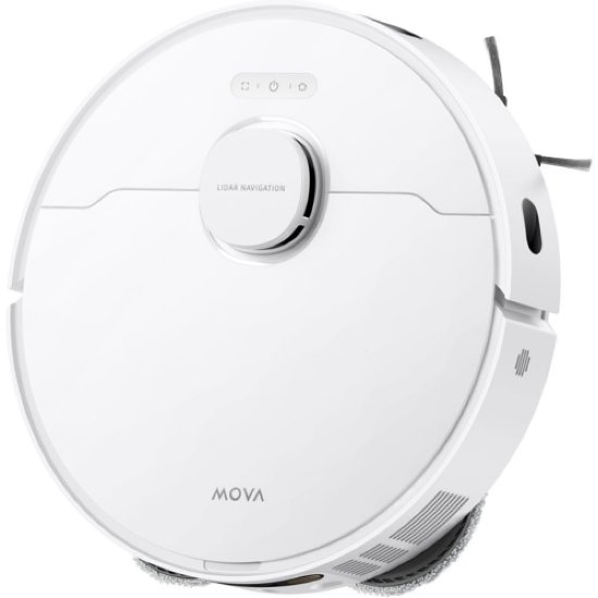 Robotski usisavač MOVA E40 Ultra, stanica za samopražnjenje, bijeli
