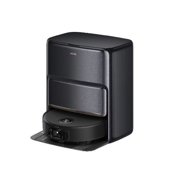 Robotski usisavač MOVA V50 Ultra Complete, stanica za samopražnjenje, crni