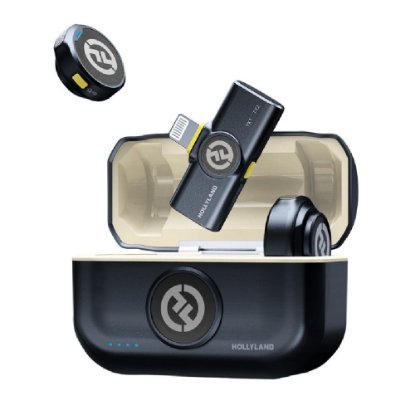 Mikrofon HOLLYLAND Lark M2, USB-C priključek, siv