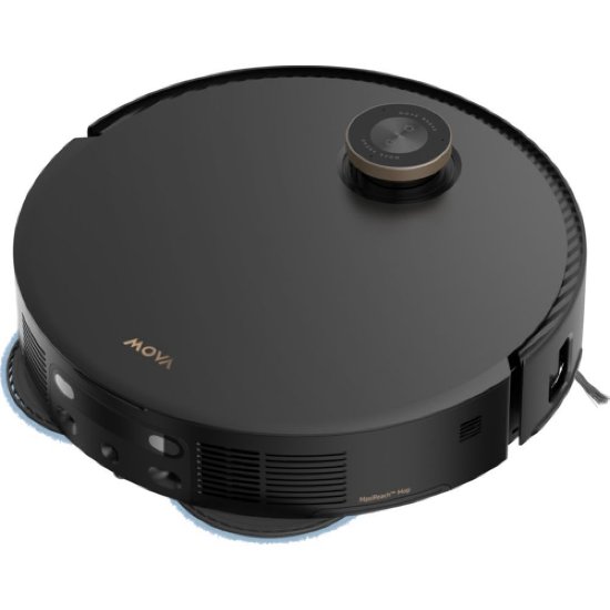 Robotski usisavač MOVA V60 Mobius, stanica za samopražnjenje, crni