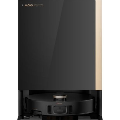 Robotski usisavač MOVA V60 Mobius, stanica za samopražnjenje, crni