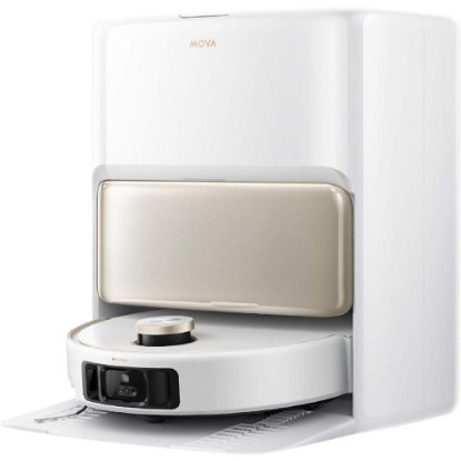 Robotski usisavač MOVA V50 Ultra Complete, stanica za samopražnjenje, bijeli