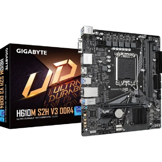 Matična ploča GIGABYTE H610M S2H V3, Intel H610, DDR5, ATX, s. 1700