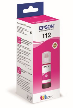 Kartuša za EPSON 112, C13T06C34A, magenta za L15160, L15150, Ecotank