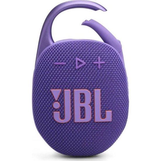 Zvočnik JBL Clip 5, bluetooth, vodoodporen, 7W, vijoličen