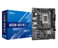 Matična plošća ASROCK H610M-HDV/M.2, LGA1700, Intel 12 Gen., 2x DDR4, mATX