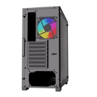 Ohišje BIT FORCE VOLTRON ARGB-4, MIDI, ATX, RGB, črno, window, bez napajalnika