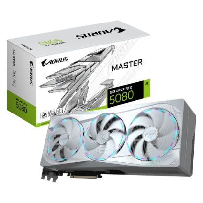 Grafična kartica GIGABYTE GeForce RTX 5080 Master Ice, 16GB GDDR7