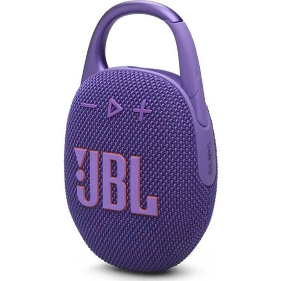 Zvočnik JBL Clip 5, bluetooth, vodoodporen, 7W, vijoličen