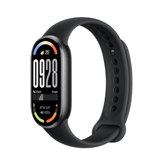 Zapestnica XIAOMI Smart Band 10, merjenje aktivnosti, senzor gibanja, vodoodporna, črna
