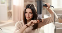 Sušilnik za lase PHILIPS BHD538/30, 2300 W, ThermoShield, difuzor, 8x več ionov, črn