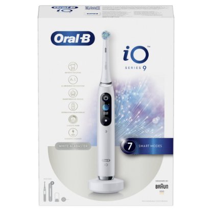 Električna zobna ščetka ORAL-B iO9, White Alabaster