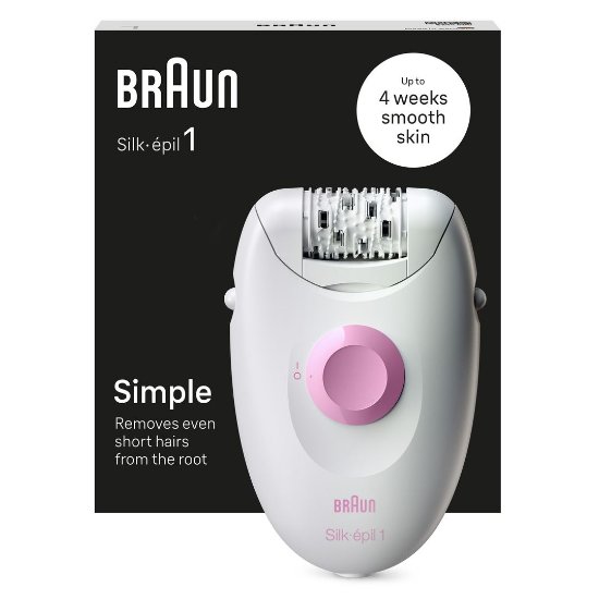 Epilator BRAUN SE 1-000 Silk-epil, bel