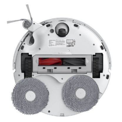 Robotski sesalnik ROBOROCK Q Revo Curv, postaja za samodejno praznjenje, bel