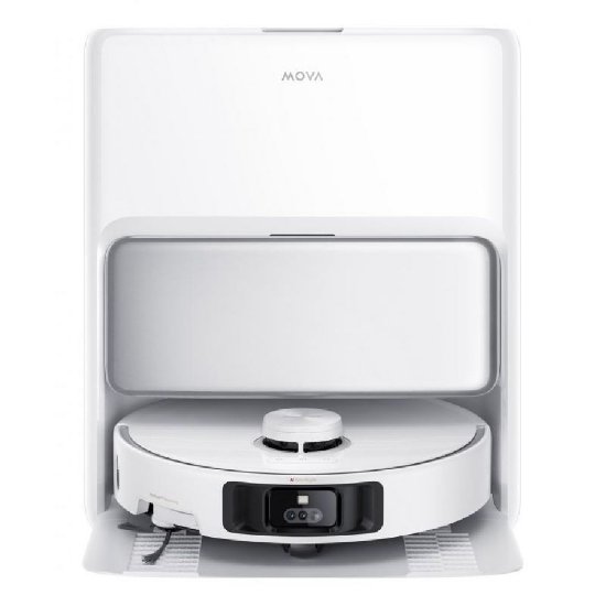 Robotski usisavač MOVA P50 Pro Ultra, stanica za samopražnjenje, bijeli