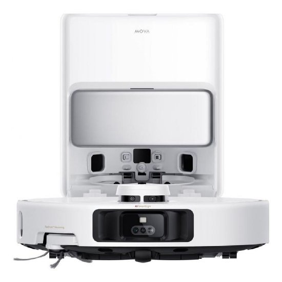 Robotski usisavač MOVA P50 Pro Ultra, stanica za samopražnjenje, bijeli