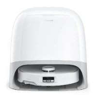 Robotski sesalnik ROBOROCK Q Revo Curv, postaja za samodejno praznjenje, bel