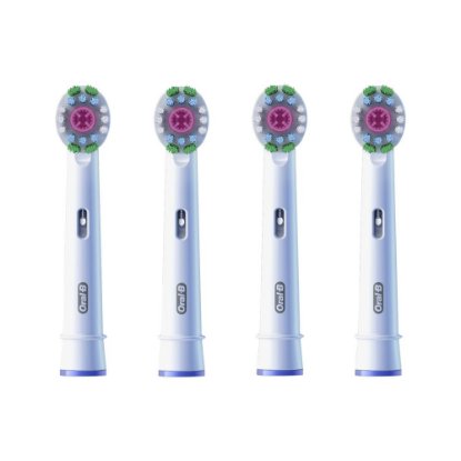 Nadomestne glave zobne ščetke ORAL-B Pro 3D White, 4 kosi