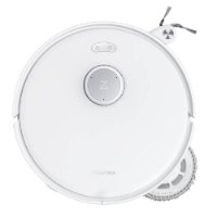 Robotski sesalnik ROBOROCK Q Revo Curv, postaja za samodejno praznjenje, bel