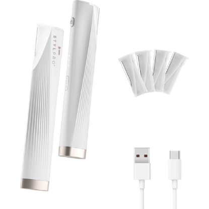 Uređaj za njegu lica STYLPRO za Dermaplaning , bijeli