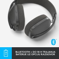 slušalke LOGITECH Zone Vibe 100, brezžične, BT, črne