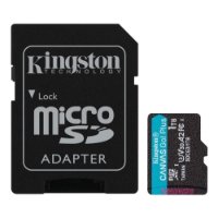 Pomnilniška kartica KINGSTON Canvas Go Plus Micro SDCG3/1TB, MicroSDXC 1TB, Class 10 UHS-I + adapter