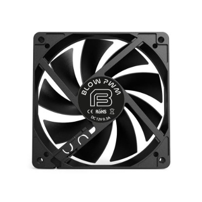 Ventilator BIT FORCE BLOW PWM, 120mm, 2000 okr/min, črni