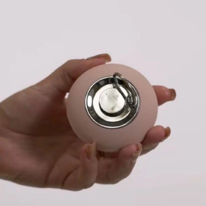 Četka za piling lica STYLPRO okrugla, silikonska, električna, roza