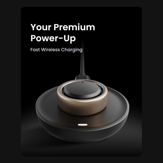 Pametni prstan AMAZFIT Helio Ring, velikost 10, spremljanje aktivnosti, titan